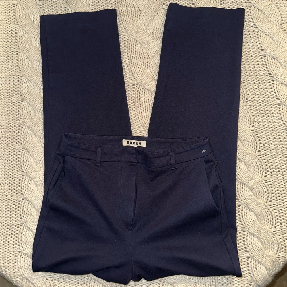 Boden womens Blue Trousers‎ pants